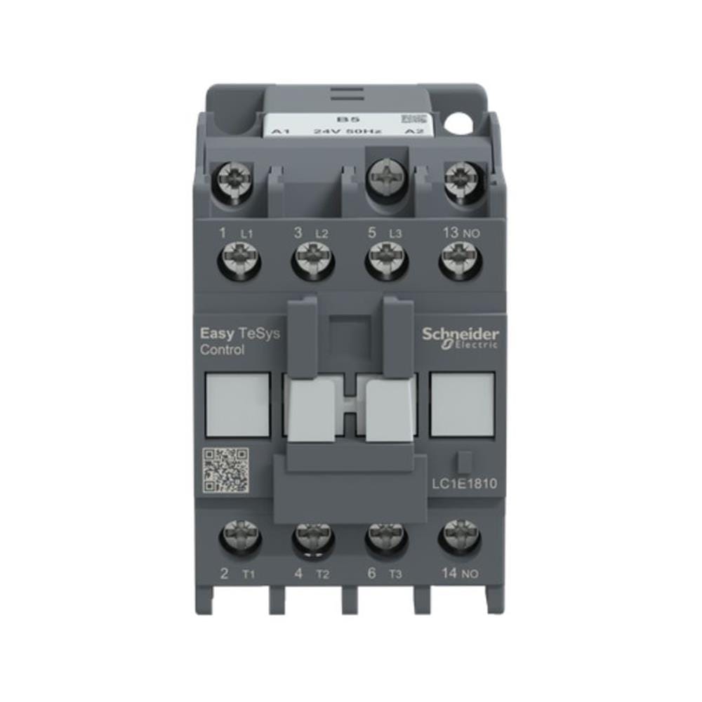 แมกเนติก คอนแทกเตอร์ SCHNEIDER LC1E1810B5 18A 7.5kW 1NO