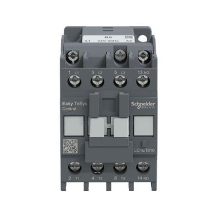 แมกเนติก คอนแทกเตอร์ SCHNEIDER LC1E1810B5 18A 7.5kW 1NO_0
