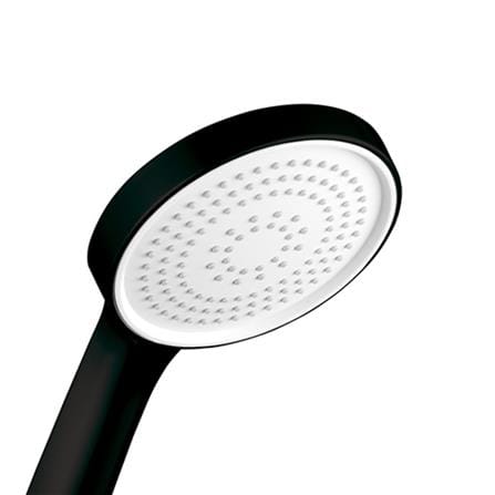 ชุดฝักบัวสายอ่อน 1 ระดับ RASLAND LUX-BLACK สีดำ_2
