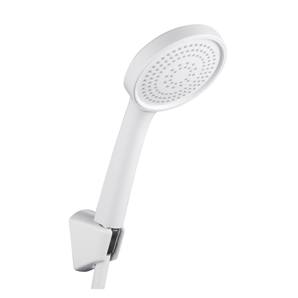 ชุดฝักบัวสายอ่อน 1 ระดับ RASLAND LUX-WHITE สีขาว_1