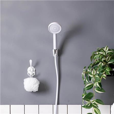 ชุดฝักบัวสายอ่อน 1 ระดับ RASLAND LUX-WHITE สีขาว_4