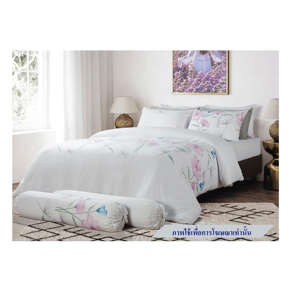 ชุดผ้าปูที่นอน 6 ฟุต 5 ชิ้น FACINO PRINT FA070