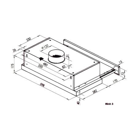 เครื่องดูดควันมาตรฐาน ELECTROLUX ECP6541B 60 ซม._4