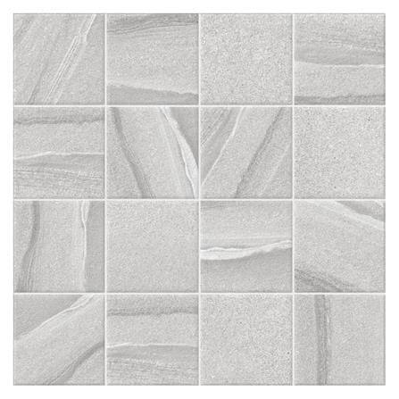 กระเบื้องพื้นพอร์ซเลน  16x16 นิ้ว COTTO ลากูนกริด บลองโค ขาว PM 0.96 ตร.ม._0