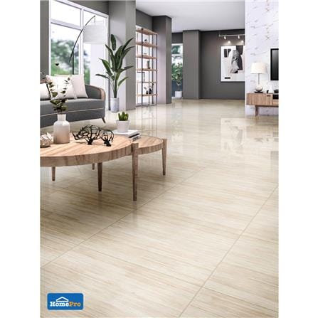 กระเบื้องพื้นพอร์ซเลน 60x90 ซม. MAxIMUS เลคนา ครีมา ครีม 1.08 ตร.ม._3
