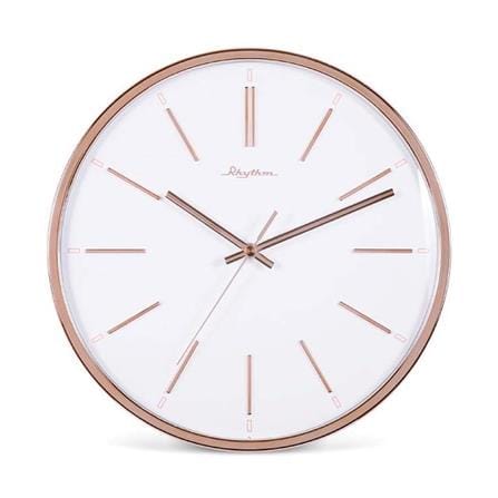 นาฬิกาแขวน RHYTHM CMG437NR13 12 นิ้ว สีขาว