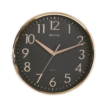 นาฬิกาแขวน RHYTHM CMG716CR65 10 นิ้ว สีดำ