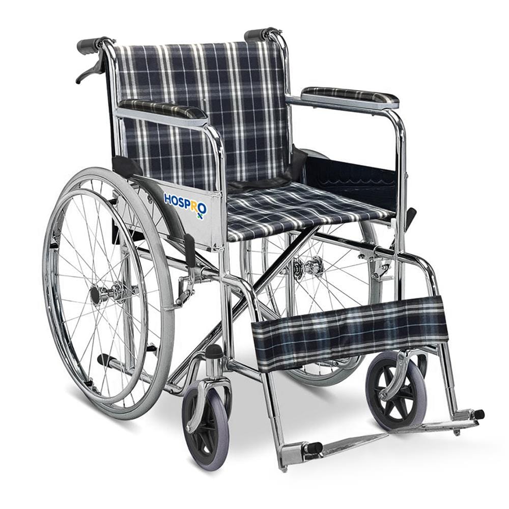 รถเข็น HOSPRO H-WC608 เหล็ก กรมท่า_0