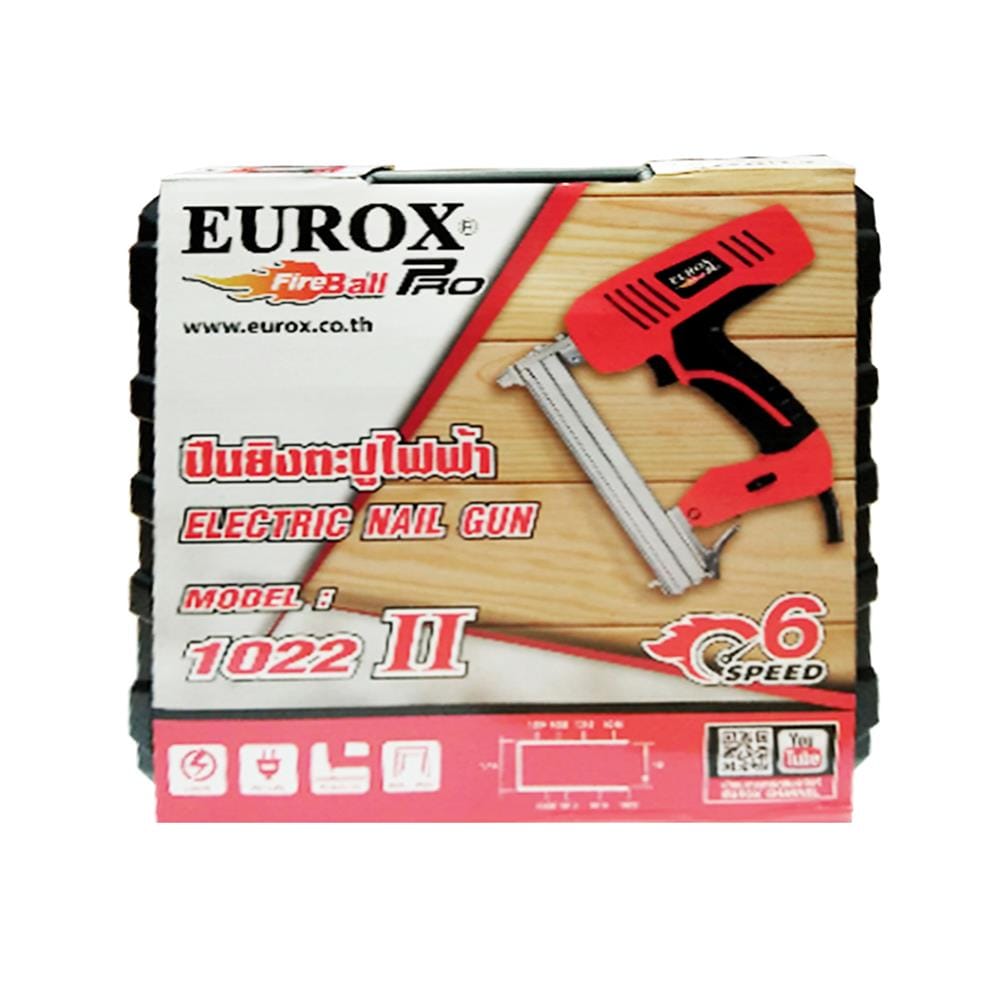 ปืนยิงตะปูไฟฟ้าขาคู่ EUROX 1022 II 2,200 วัตต์