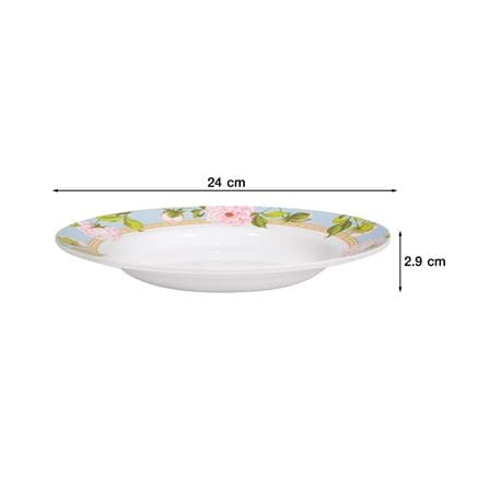 จานเมลามีนลึก 9.5 นิ้ว KECH BEVERLY_4