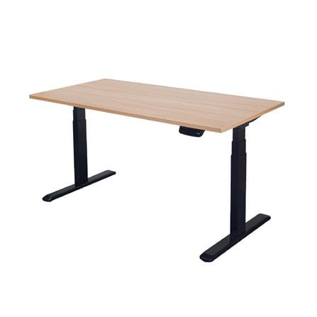 โต๊ะปรับระดับไฟฟ้า WORKSCAPE WDH-00010 150 ซม. สีคาปูชิโน่/ดำ_0