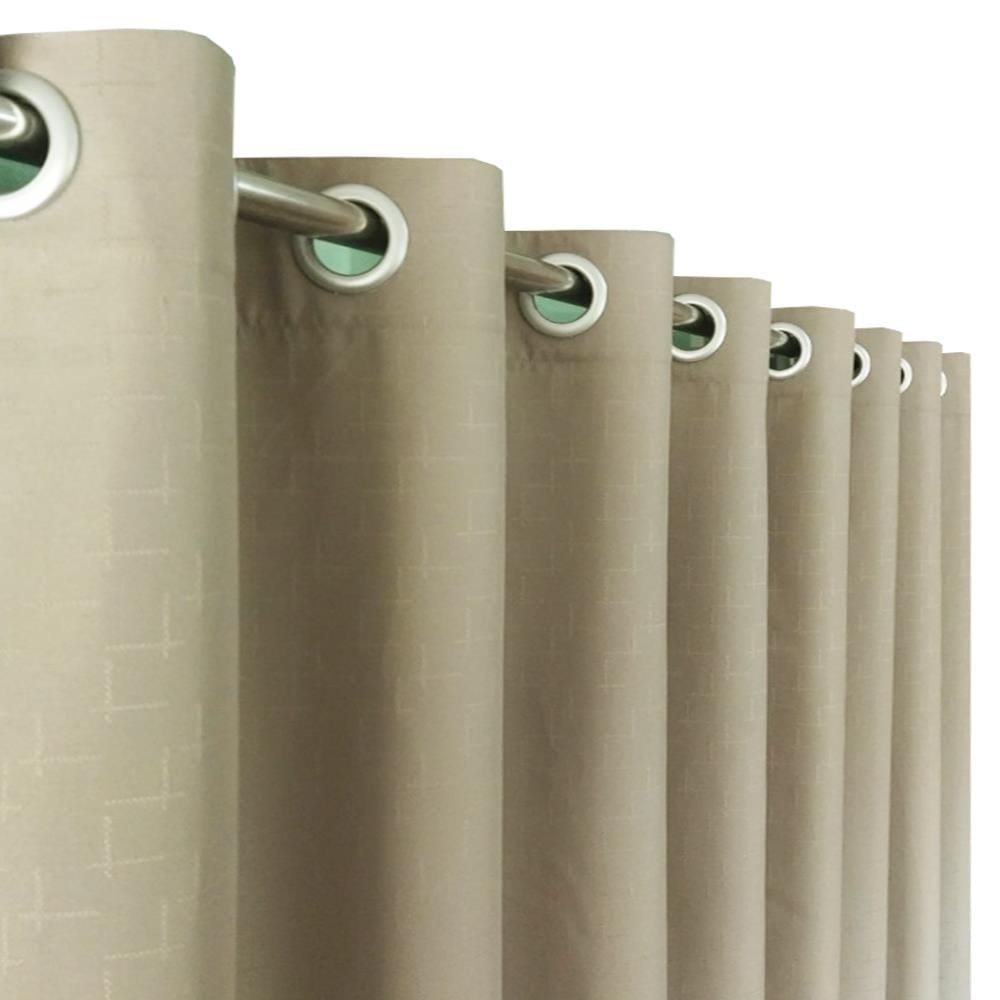 ผ้าม่าน EYELET HOME LIVING STYLE PLUSO UV 270X220 ซม. สีน้ำตาล