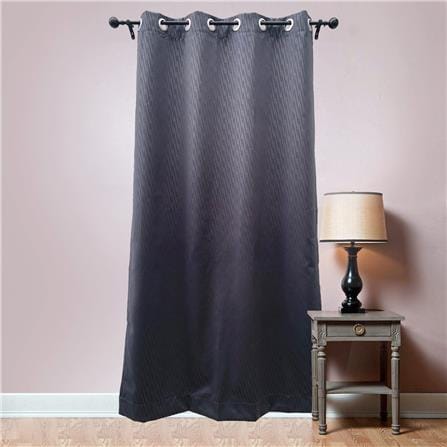 ผ้าม่าน EYELET HOME LIVING STYLE SLANTO UV 130X220 ซม. สีเทา_4