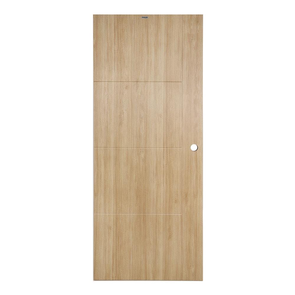 ประตูภายใน UPVC PARAZZO PUV03 80X200 ซม. สีลาเต้ เจาะลูกบิด