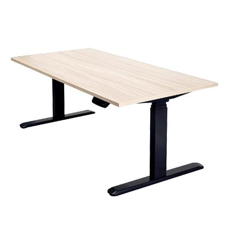 โต๊ะปรับระดับไฟฟ้า WORKSCAPE WDH-00011 180 นิ้ว สีลาเต้/ดำ_1