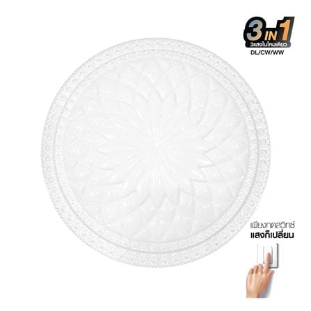 cate-LED Ceiling Lamps 3 Colour Switches