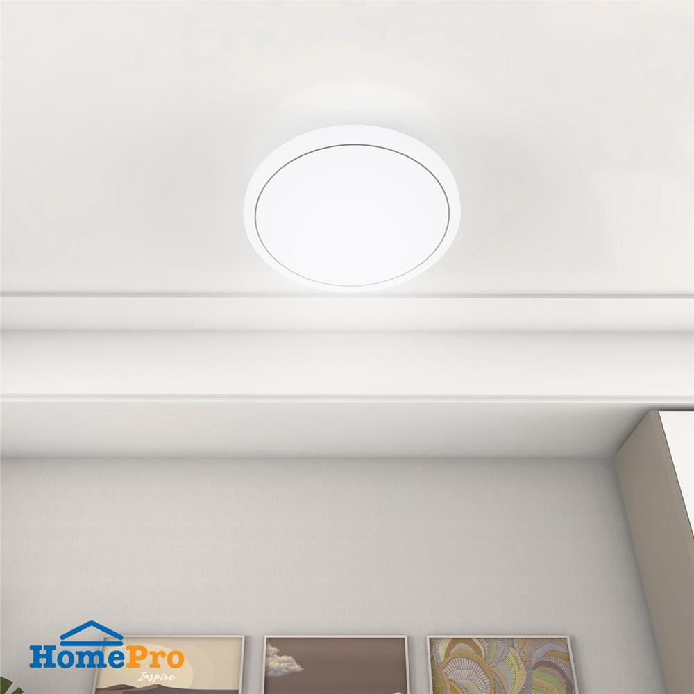 ไฟเพดาน LED CARINI RB1055-L1 19 นิ้ว 55 วัตต์ DAYLIGHT/COOL WHITE/WARM WHITE สีขาว