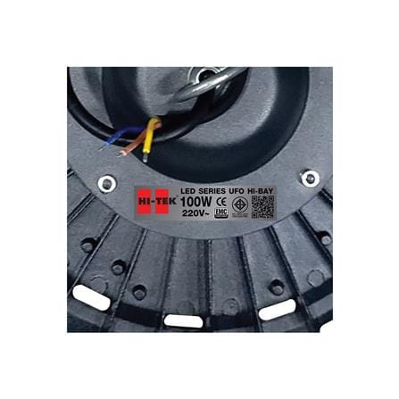 โคมไฮเบย์ LED HI-TEK HFIHE0100D 100 วัตต์ DAYLIGHT สีดำ_5