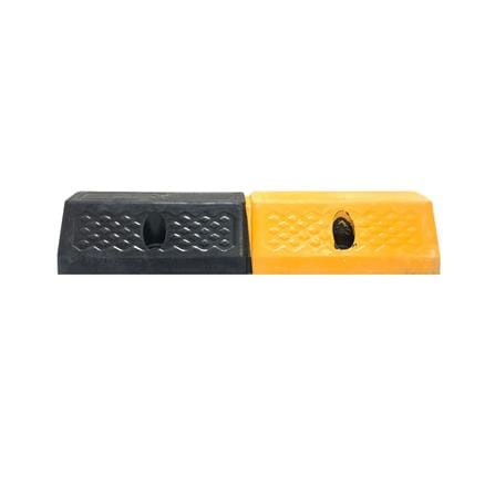 ยางกั้นล้อรถยนต์ RIGHT 10X50X16 ซม. สีเหลือง/ดำ_1