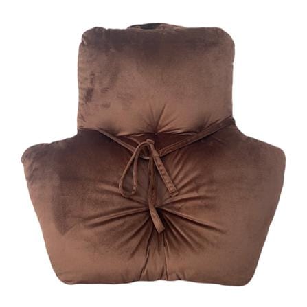 เบาะรองหลัง HOME LIVING STYLE HOWDENA 28X28 นิ้ว สีน้ำตาล_1