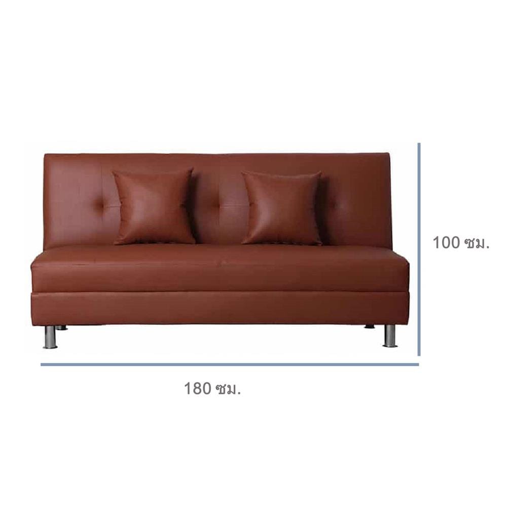 โซฟาเบด AS FURNITURE FABIEN PD สีน้ำตาลอ่อน