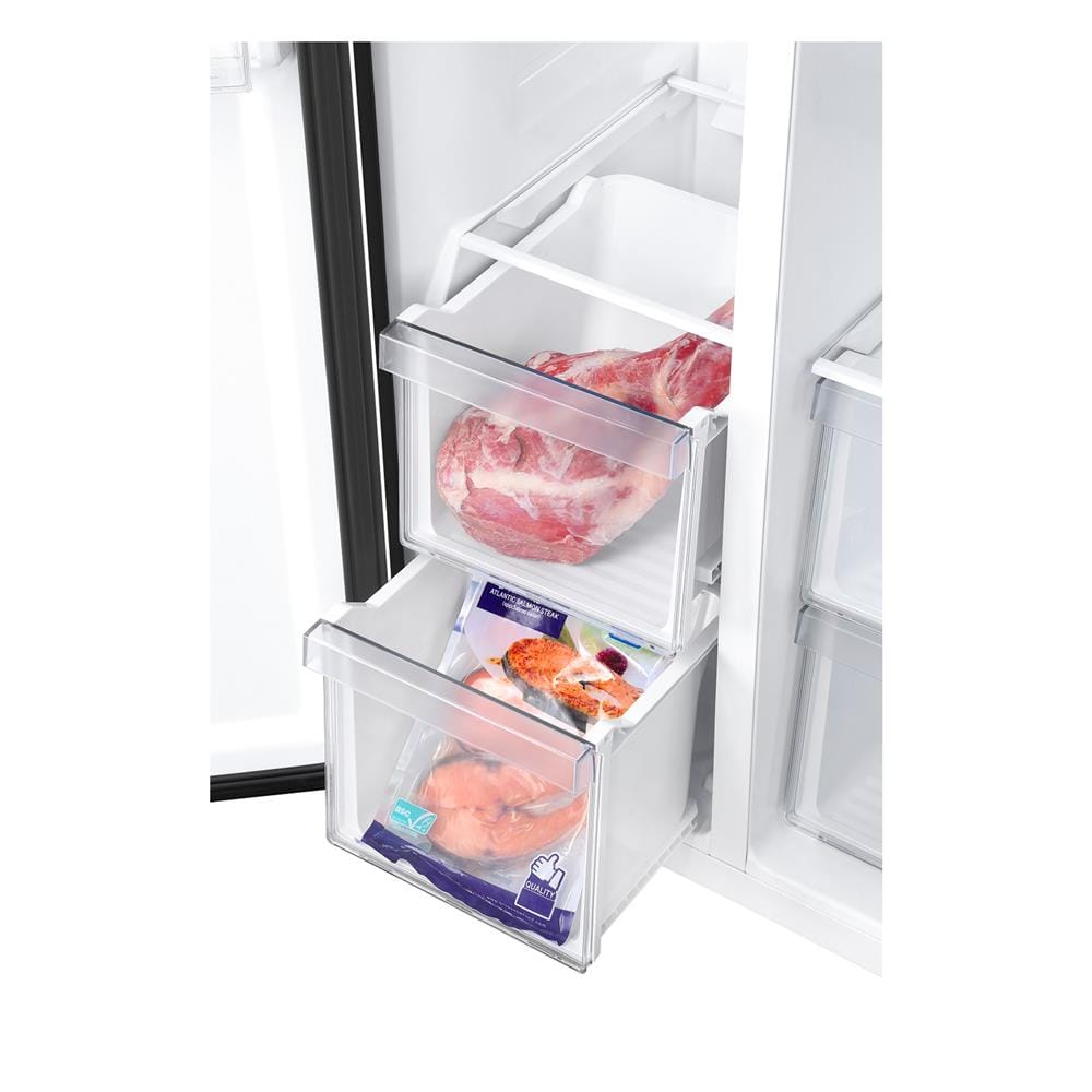 ตู้เย็น SIDE BY SIDE HAIER HRF-SBS490 17.1 คิว สีดำ อินเวอร์เตอร์