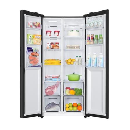 ตู้เย็น SIDE BY SIDE HAIER HRF-SBS490 17.1 คิว สีดำ อินเวอร์เตอร์_3