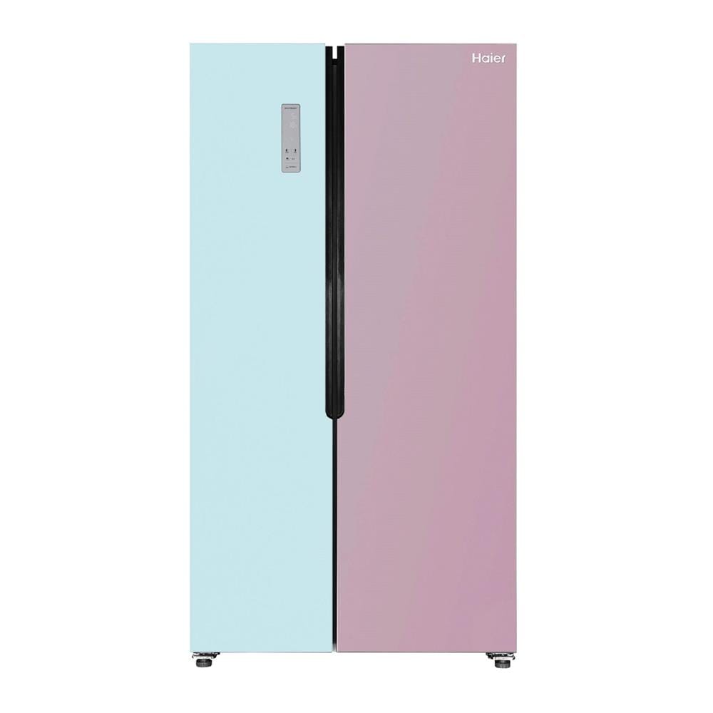 ตู้เย็น SIDE BY SIDE HAIER RSB59CRFD1OL 18.5 คิว สีฟ้าชมพู