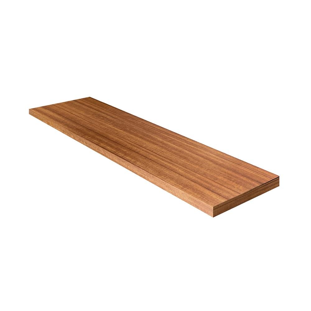 แผ่นชั้นไม้เมลามีน STACKO 120X24X1.6 ซม. ASIAN TEAK_0