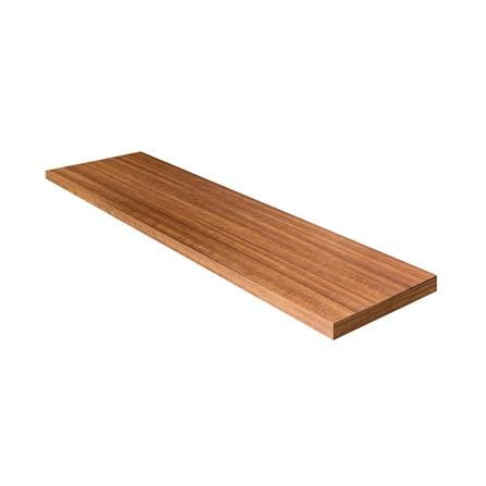 แผ่นชั้นไม้เมลามีน STACKO 120X24X1.6 ซม. ASIAN TEAK_1