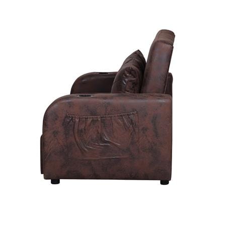โซฟาเบด AS FURNITURE THANOS PU สีน้ำตาลเข้ม_3