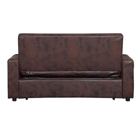 โซฟาเบด AS FURNITURE THANOS PU สีน้ำตาลเข้ม_4