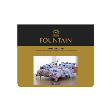 ชุดผ้าปูที่นอน 3.5 ฟุต 3 ชิ้น FOUNTAIN PRINTED 70105-FT068_3