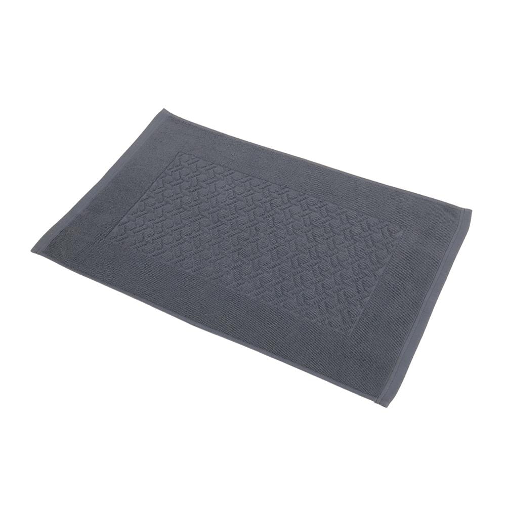 พรมขนหนู HOME LIVING STYLE BASKET 17X28 นิ้ว สีเทา