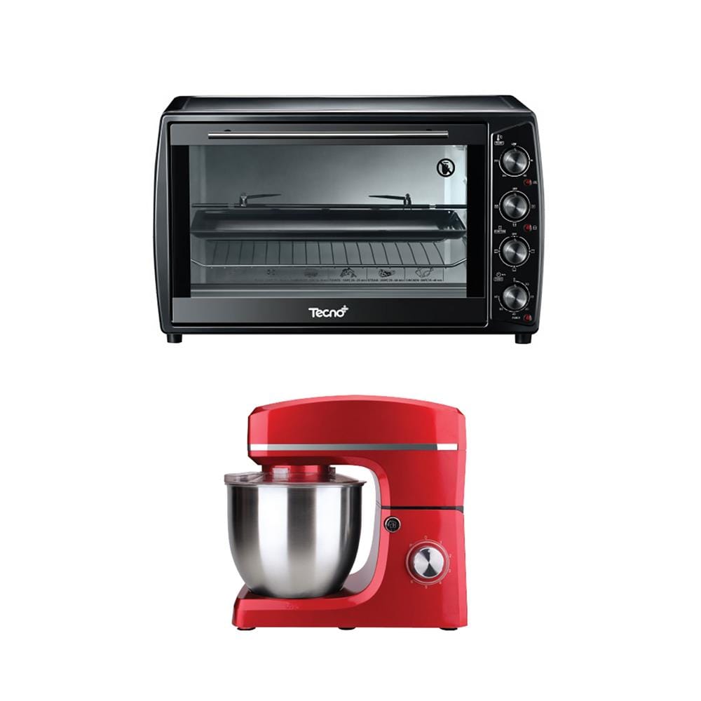 เตาอบ+เครื่องผสมอาหาร TECNOPLUS SO863B+SM150065R
