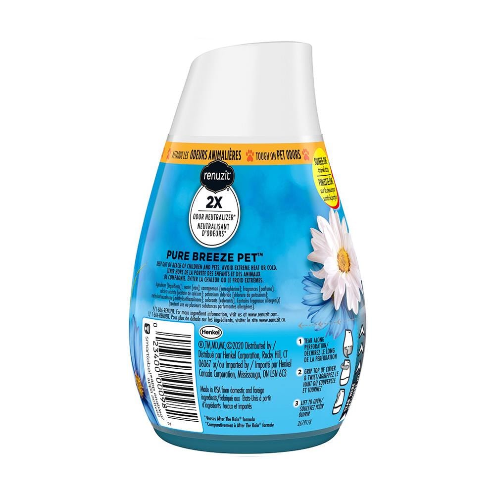 เจลปรับอากาศ RENUZIT 198 กรัม PURE BREEZE PET