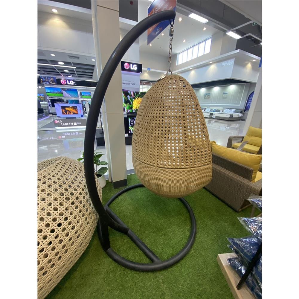 ชิงช้า 1 ที่นั่ง IVY LV041 สีน้ำตาลอ่อน