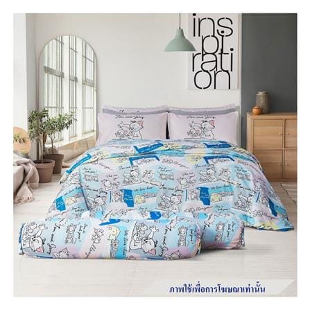 ชุดผ้าปูที่นอน 5 ฟุต 6 ชิ้น PREMIER SATIN TOM AND JERRY PM003_0