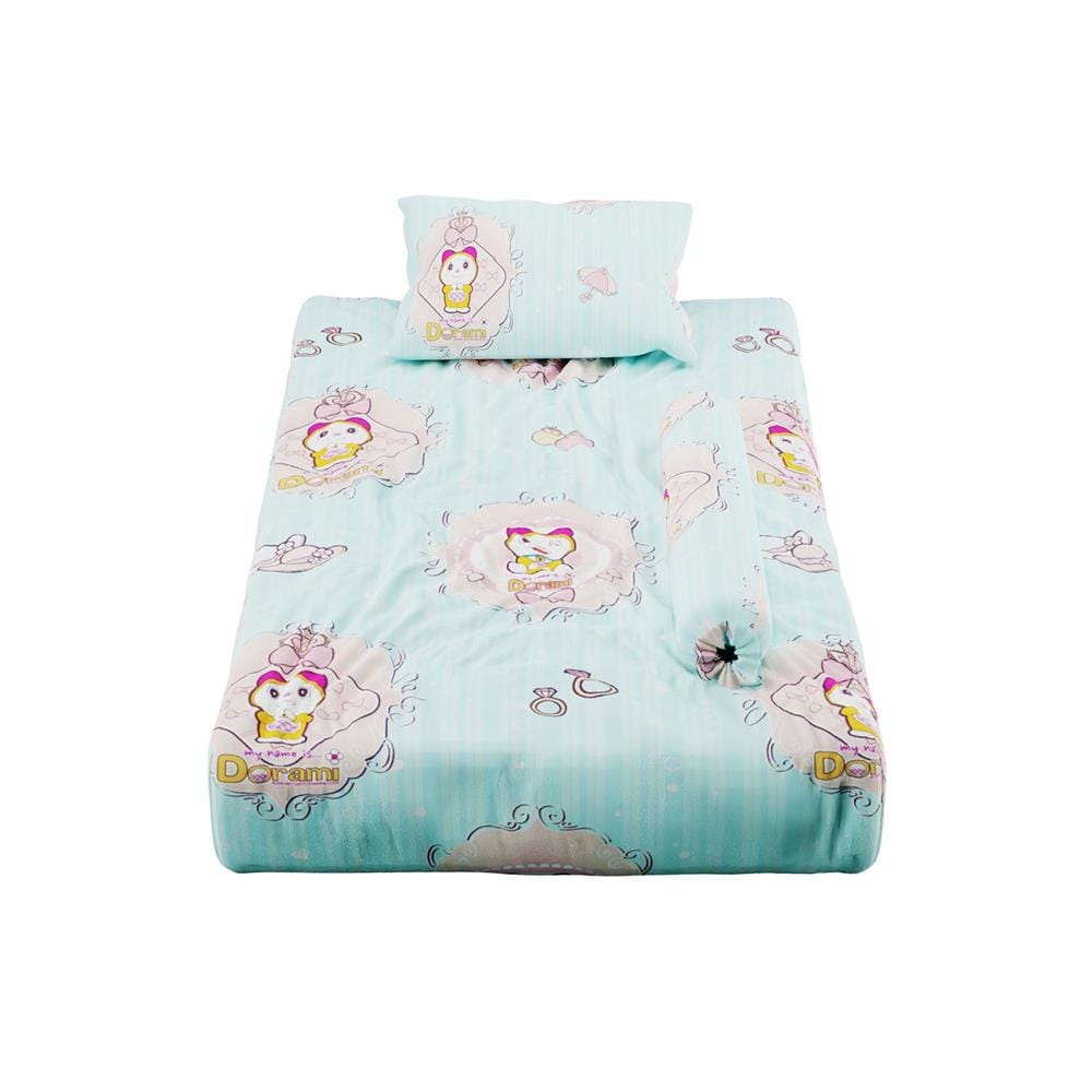 ชุดผ้าปูที่นอน 3.5 ฟุต 3 ชิ้น PREMIER SATIN DORAMI PM004