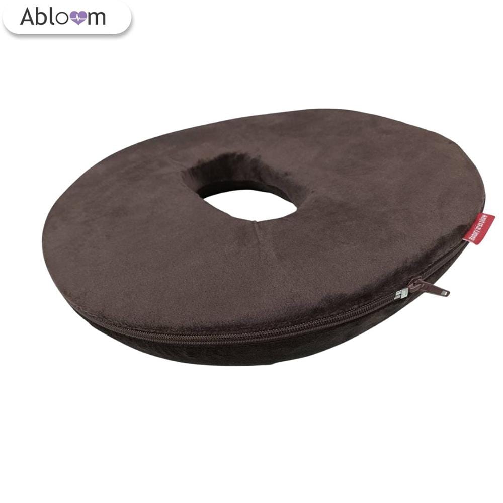หมอนโดนัท ทรงเว้า ABLOOM 0190009013016_Brown_3