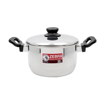 หม้อต้ม 22 ซม. ZEBRA TIGER