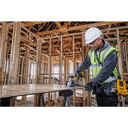 เครื่องเลื่อยวงเดือนไร้สาย (เฉพาะตัวเครื่อง) DEWALT DCS571N-KR 20 โวลต์_7