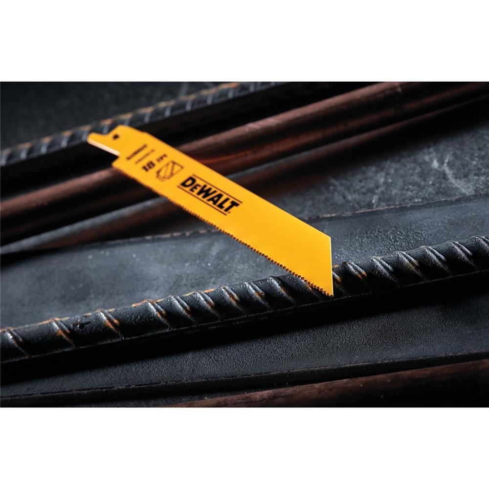 ใบเลื่อยจิ๊กซอ DEWALT DW4811 18 TPI 6 นิ้ว แพ็ก 5 ชิ้น