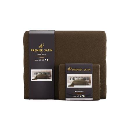ชุดผ้าปูที่นอน 6 ฟุต 6 ชิ้น PREMIER SATIN ROYAL TOUCH SOLID SPC069_4