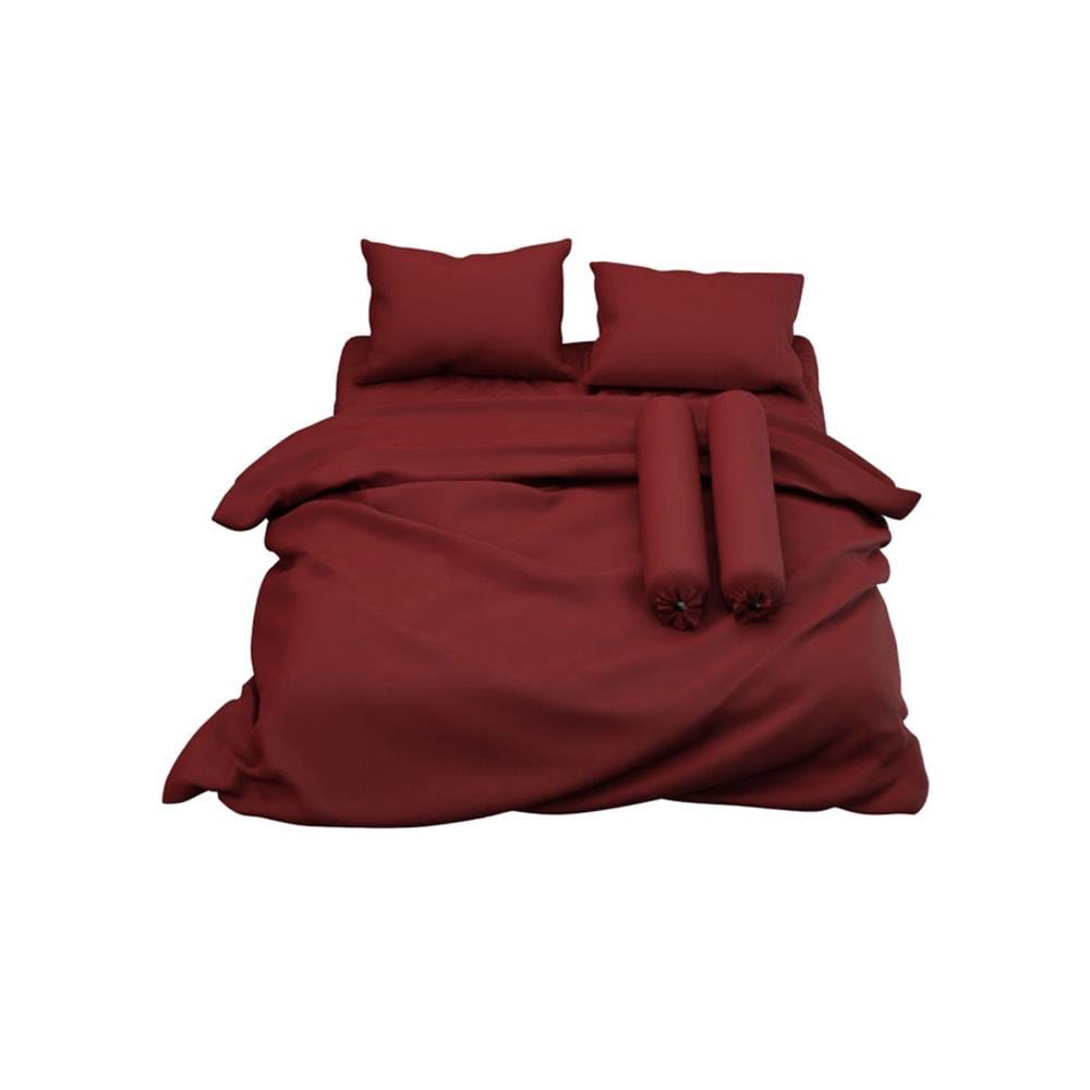 ชุดผ้าปูที่นอน 5 ฟุต 6 ชิ้น PREMIER SATIN ROYAL TOUCH SOLID SPC067