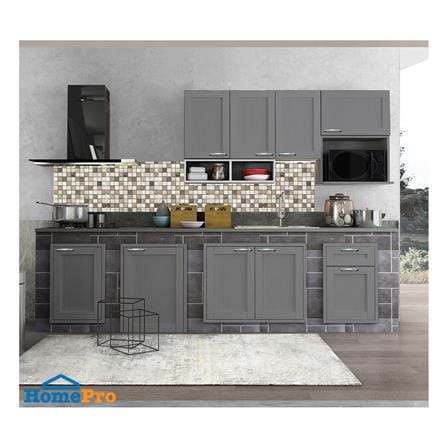ตู้แขวนไมโครเวฟ KITZCHO ZOUL 60x40 ซม. สีเทา_2
