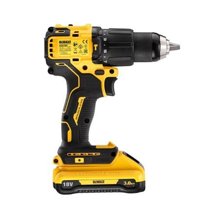 สว่านกระแทกไร้สาย (พร้อมแบตเตอรี่) DEWALT DCD709L2-B1 20 โวลต์_2