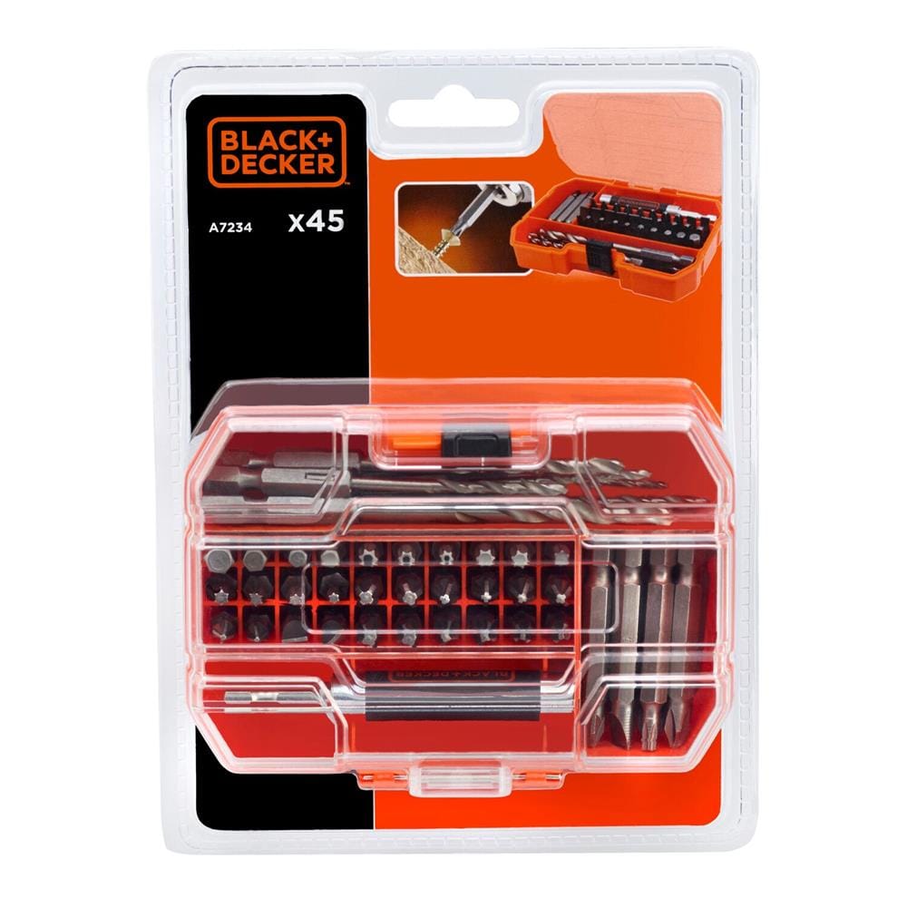 ชุดดอกไขควง BLACK&DECKER A7234-XJ 45 ชิ้น/ชุด