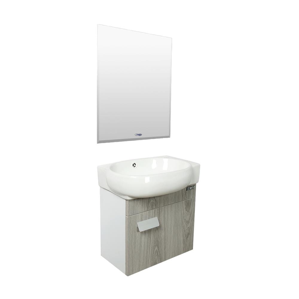 อ่างเคาน์เตอร์ WSP BSCC-150 สีขาว-โอ๊ค