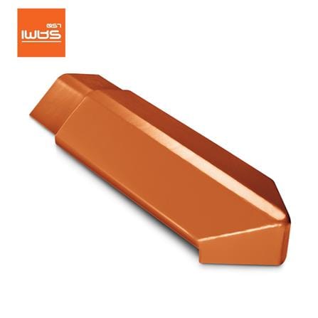 ครอบปิดปลายสันตะเข้ เจียระไน ตราเพชร 60x21 ซม. สีอิฐอำพัน_0